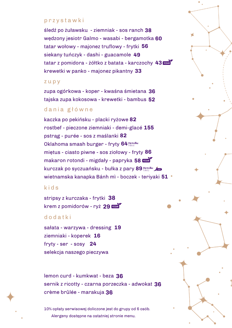 Hewelke - Menu Jesień 2026 PL